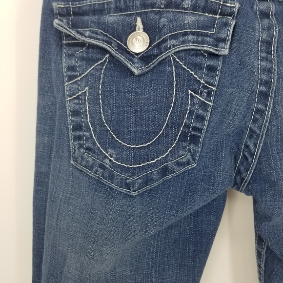 True Religion Billy Distressed Straight-Leg Jean - Picture 7 of 15